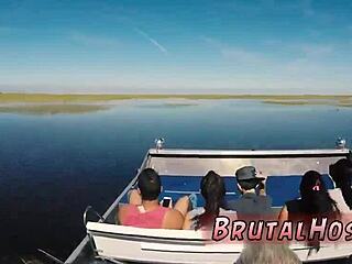 Girl gets tits milked in bondage!