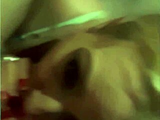 beautiful blonde sucks cock roughly