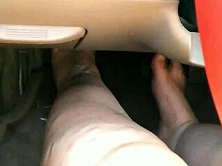 i'm curvymetalhead drivin' with my feet fetish on display, gettin' all hot and bothered 😅