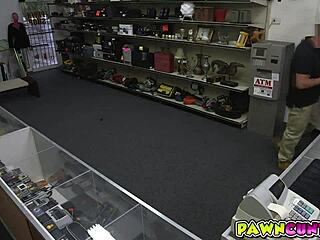 I spied on her hidden cam and gave her a tip of my monster cock in her pussy.