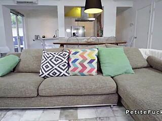 i choke on huge dick while petite teen deepthroats