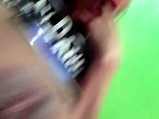 I touch my wet pussy with dildo