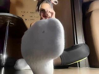 sweaty feet after training with mistress domination