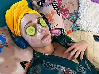 Milf Sucks Stranger's Dick, Fucks in All Holes, and Gets Facial Cum.