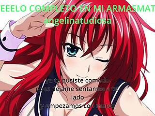 Anime Hentai Trailer with Rias Gremory Giving Jerk Off Instructions. Study Buddy Guides Your Hand!