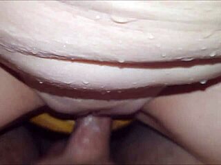 Wife moans loudly as I fuck her in the bathroom