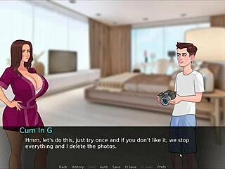 hey, check this naughty lingerie shoot with my curvy step mom in lust legacy!