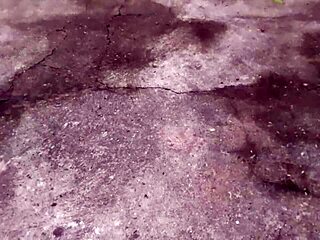 Gay Brasileiro Masturbating Solo in the Woods