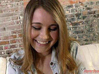 Shy Kinsley Eden Sucks Cock In Pov