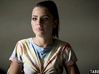 damn, adriana chechik got roughed up in threesome