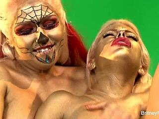 Britney Amber Makes Up With Lesbians!