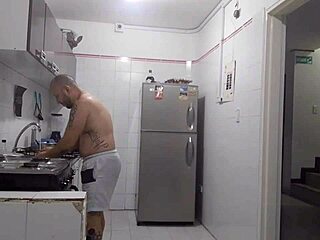 i surprise my wife by cleaning the house, and she rewards me with her big ass for a good fuck.