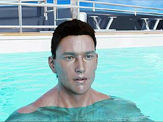 Milf in Bikini Flaunts Her Massive Big Tits