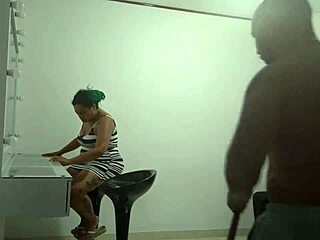 i surprise my wife by cleaning the house, and she rewards me with her big ass for a good fuck.