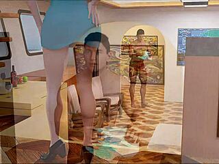 Milf in Bikini Flaunts Her Massive Big Tits