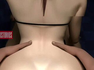 hentai 3d mature woman with young guy in suggestive scene