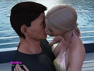 Milf in Bikini Flaunts Her Massive Big Tits