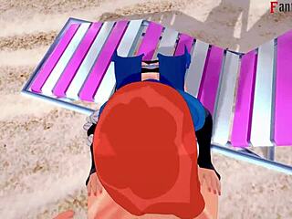 Yae Miko Bikini Beach Sex in POV 3D Fantasy