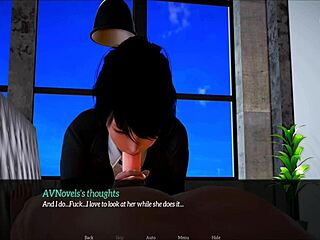 My new family rides cowgirl, sucks blowjob, and shows tits and ass