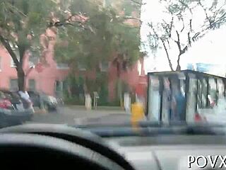 Unshaved teen pussy gets pounded rough doggystyle with cumshots. So hot! 😍