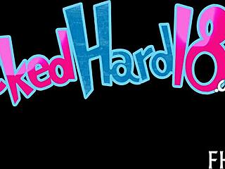 Wow! Sexy Eighteen Year Old Gets Down And Dirty Like Never Before!