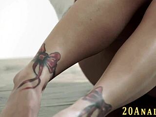 bum licked babe anal fucked