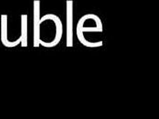 Flirty centerfold receives facial cumshot, gulping semen.