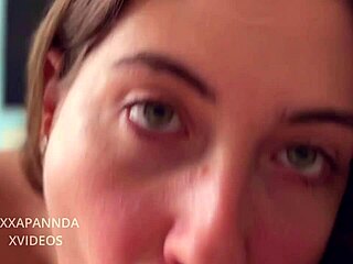 creampie with the downstairs neighbor babe in pov