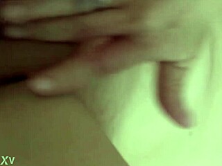 Detailed view of 58-year-old friend masturbating while filming