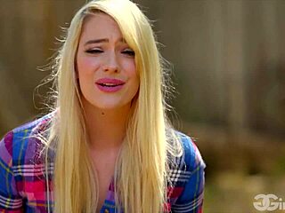 Kenna James Stars In Lingerie Lesbian Scene With Fingering And Licking