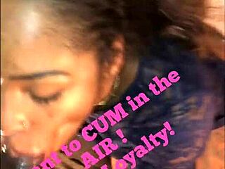 Black creamy pussy royalty luvz to be nasty with loyalty and monster cock