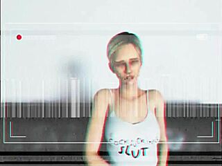 cybil bennett casually sucking on a massive cock in 3d porn