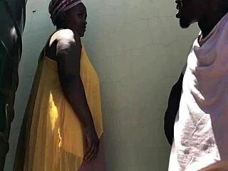 Farm boy scores his first outdoor romp with a hot milf