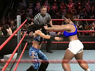 melina fightin’ chun li, damn i can’t even watch straight!