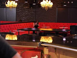 Bartender Finds Out Milf Pussy Is the Best Cum Rag?