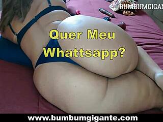 Gostosa showing off in Sao Paulo shirt - join my videos?