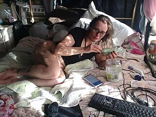 zucchini with milf in food play