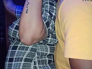 Milf fucks the young guy in the hotel elevator to satisfy husband's fetish