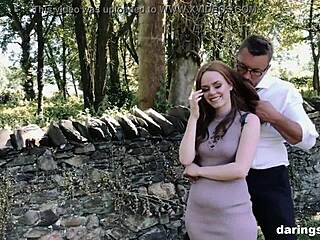 Man, I can’t even... white ginger babe with puffy nipples gettin her pussy smashed hard!