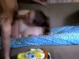 Emily Gets Mouth Fucked Hard!