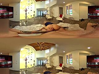 this blonde milf is showin me the way in vr360 with her big ass