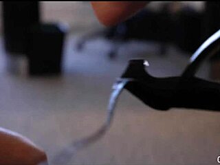 Does charli phoenix tease in leather with big tits?