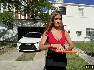 bubble butt naive babe alexa vega gets fucked in a van
