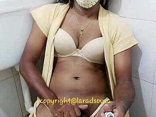 Have you seen the Indian sexy crossdresser Lara Dsouza in this video?