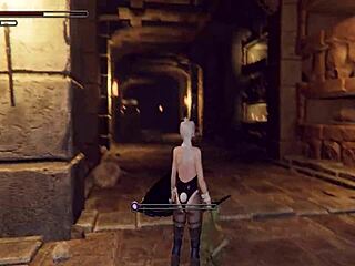 Let's play the knight girl and dungeons part 1 with asian shaved pussy