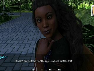 Anna Takes John's Cock While Working!