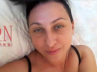 hey, see this cute chick in white socks? she’s smiling and bending on bed!