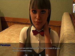 Anna Takes John's Cock While Working!