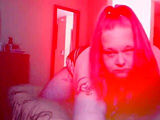 Big Ass BBW Ella Dae Joy Masturbating in Stockings