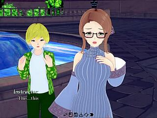 i grope heavenly peaks in hentai game